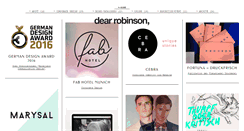Desktop Screenshot of dear-robinson.com